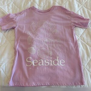 Cat & Jack Lavender Beach Themed T-Shirt